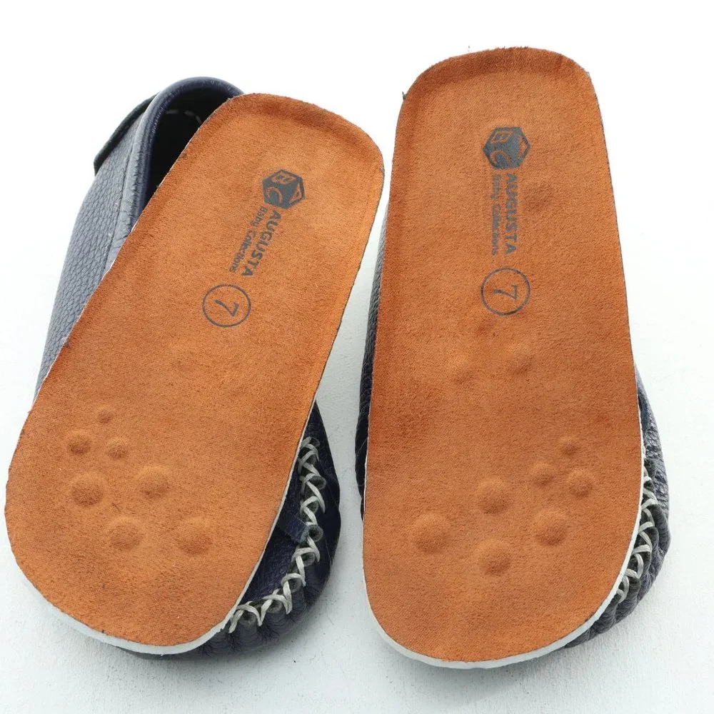 Augusta Baby Collections GOMMINO Leather Loafer Moccasin Size 7 Unisex LIKE NEW